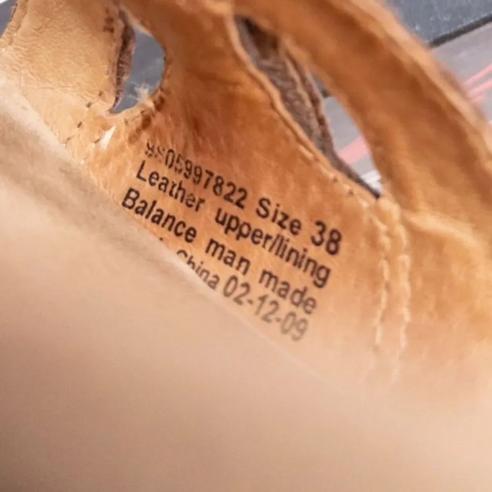 Dansko Sissy Braided Brown Leather Platform Sandals US 7.5 EU 38 Buckle